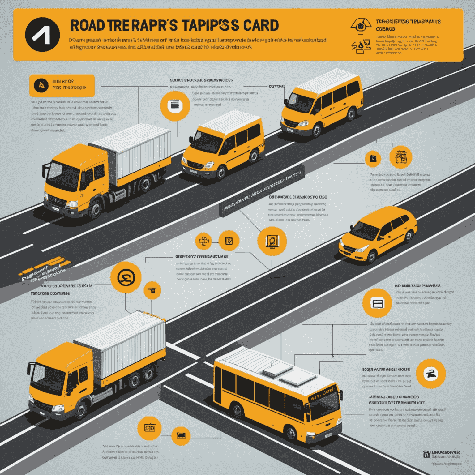 Infographic illustrating proper and improper uses of a road transport card, showing correct tapping methods and common mistakes to avoid